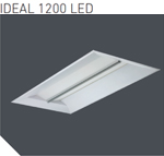 Рисунок светильника офисного встраиваемого IDEAL LED